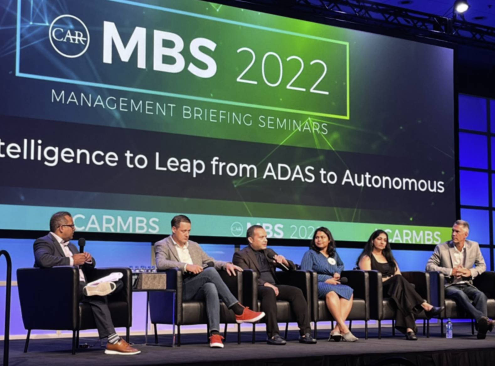 Reuben Sarkar moderates Center for Automotive Research Panel at Management Briefing Seminar